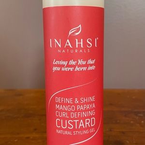 New Inahsi Naturals DEFINE & SHINE MANGO PAPAYA CURL DEFINING CUSTARD 8OZ